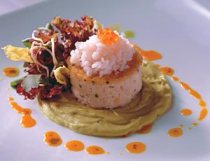 tartaro de krill antartico, gastronomia chilena, cocina chilena, cuisine chilienne, gastronomie chilienne