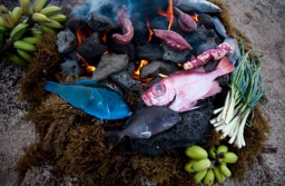 Tunuahi, Cocina Rapa Nui